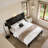 Full Bed Frame Headboard , Wood Platform Bed Frame-2145540691-2146808444