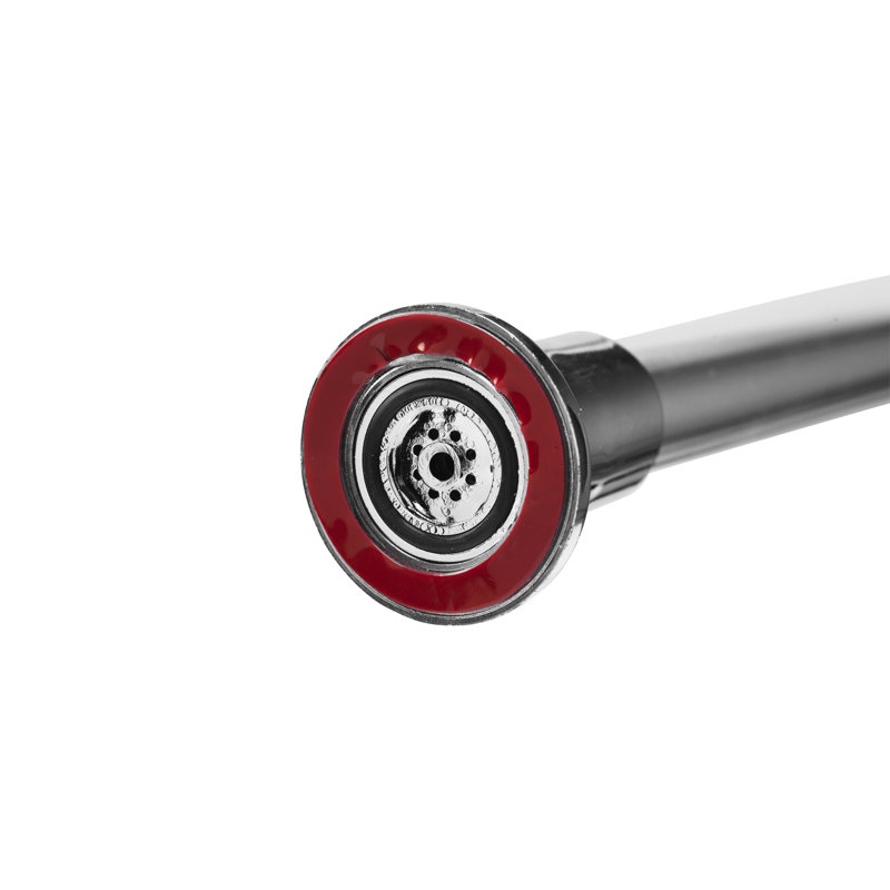 Stick N Lock 260cm Straight Shower Curtain Pole, Chrome