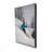 Man Skiing in Mountain - Gray Hobbies Framed Canvas Decor