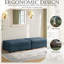 85.8cm Wide Solid Colour Standard Ottoman-185743552