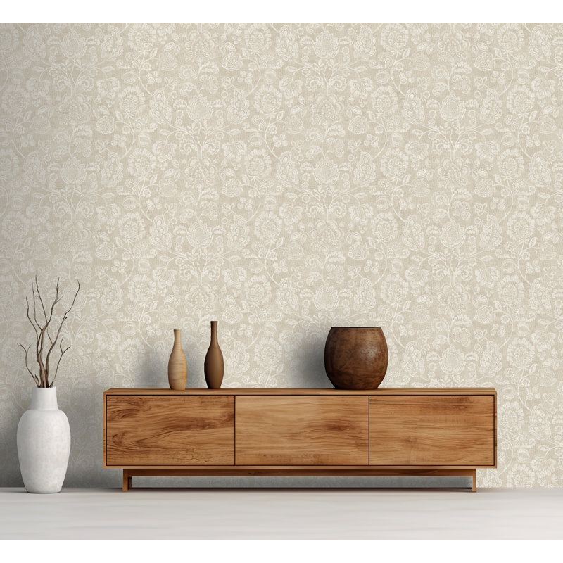 Papier peint Verity Neutral Jacobean Trail