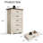 Quiera 42.7'' W 5 - Drawer Dresser-1061798088