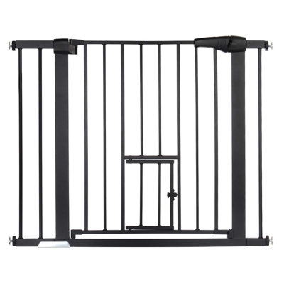 30" Tall Safety Gate With Cat Door