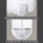 Dry Food Dispenser Wall Mounted 2 Grid-1318701764