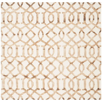 Xiong Hand Tufted Wool Geometric Rug