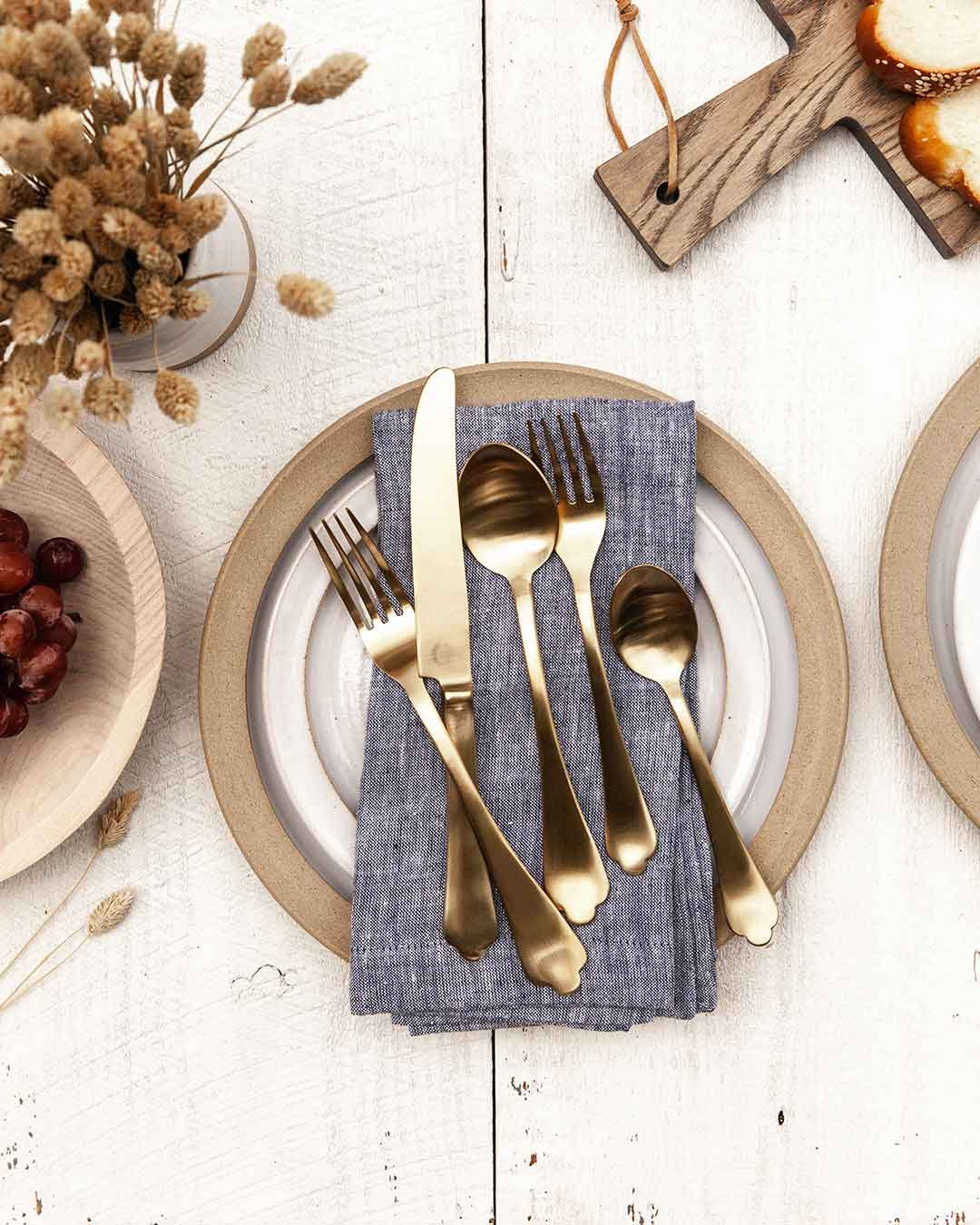 Linen Napkin, Indigo