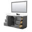 Strada 60" Freestanding Single Bathroom Vanity with Cultured Marble Top-94832495-94832480