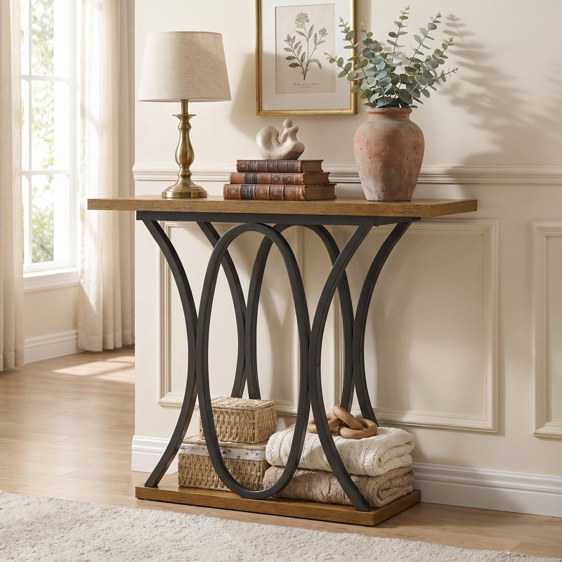 11.61cm Console Table, Brown