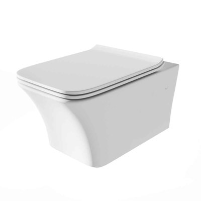 White Stone Ezzell Elongated Toilet (Seat Included)