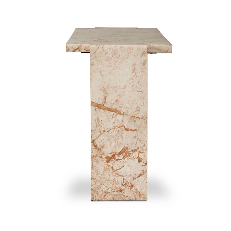 Romano 73'' W Marble Console Table