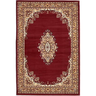 Tapis oriental rouge Anahita