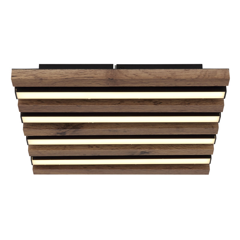 Darvens LED Flush Mount, 5cm H x 30cm W x 30cm D