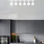 Plafonnier semi-encastré 6 lumières-380668838