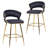 Kristyn Upholstered Counter Stool with Metal Frame-1947774185