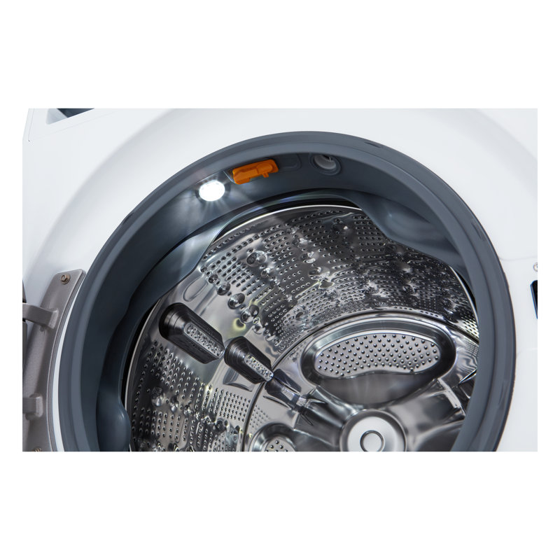 5.0 Cu. Ft. White Smart Front Load Washer with Steam and TurboWash