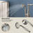 Single Handle Floor Mount Freestanding Tub Faucet Bathtub Filler With Hand Shower-103551826