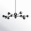 Hudgins 12 - Light Dimmable Sputnik Chandelier