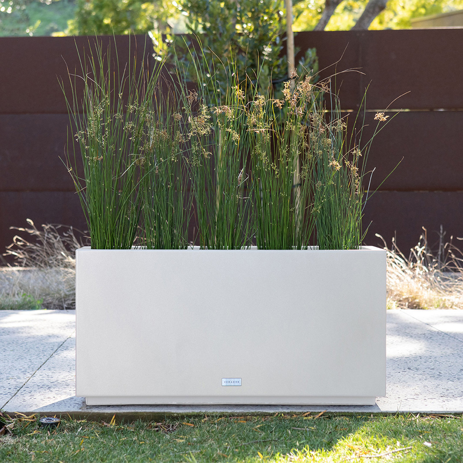 Block Series 38" Planter Box, 16” H x 32” W x 10” D, Black