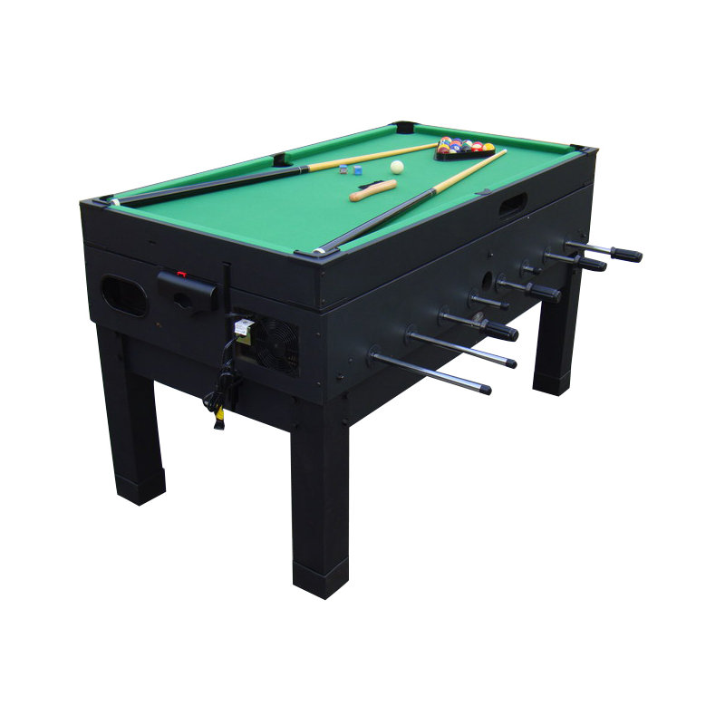 Danbury 14-in-1 56" Multi Game Table, Black