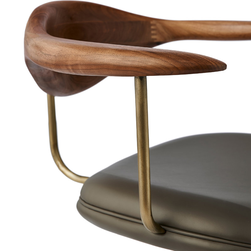 Swivel Barrel Chair