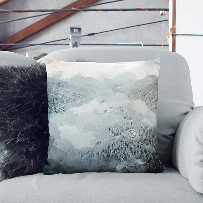 Square Cushion, 55cm H x 55cm W x 20cm D