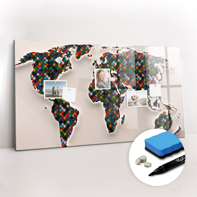 Magnetic Glass Dry Erase Board