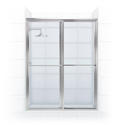 Newport Series 54" x 70" Bypass Framed Shower Door