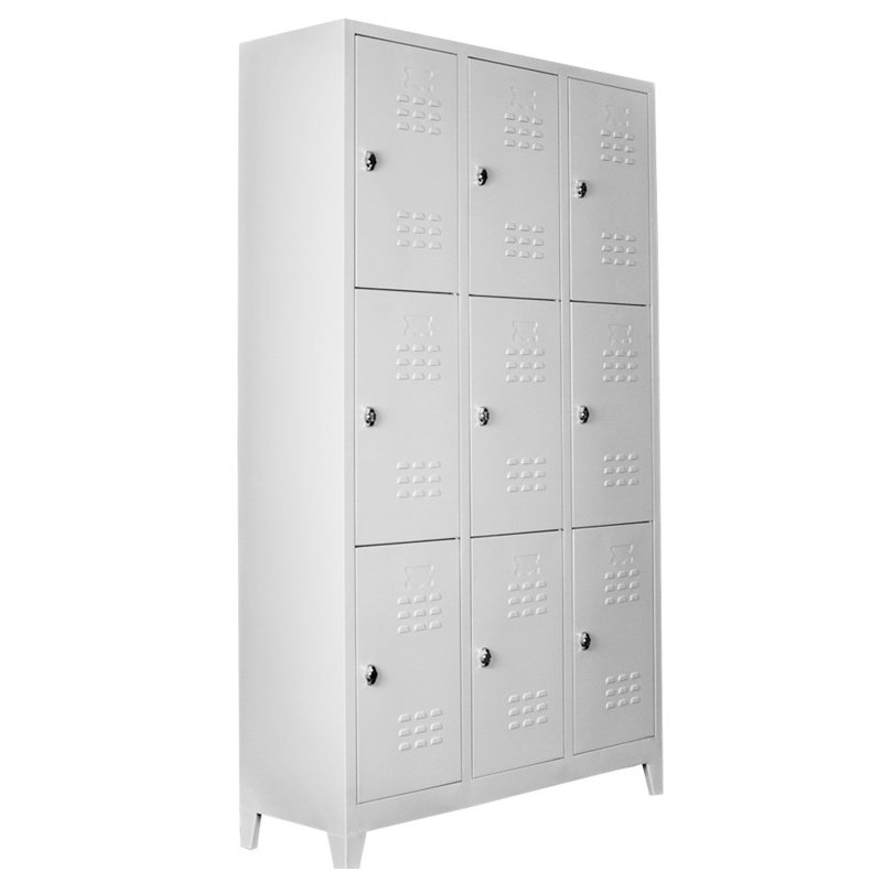 Armoire de rangement Locker, Blanc, H 78,7 po x l 38,2 po x P 14,6 po