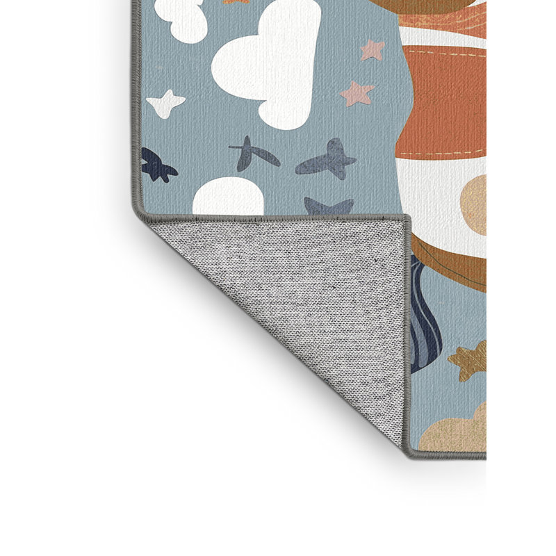 Tapis pour enfants 6 animaux Ginza, Rectangulaire 2 pi x 3 pi