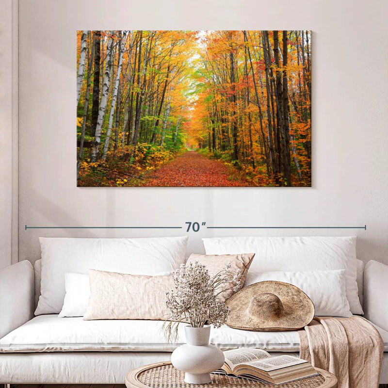 L'automne à  Alvord, dans le Vermont, H 32 po x l 48 po