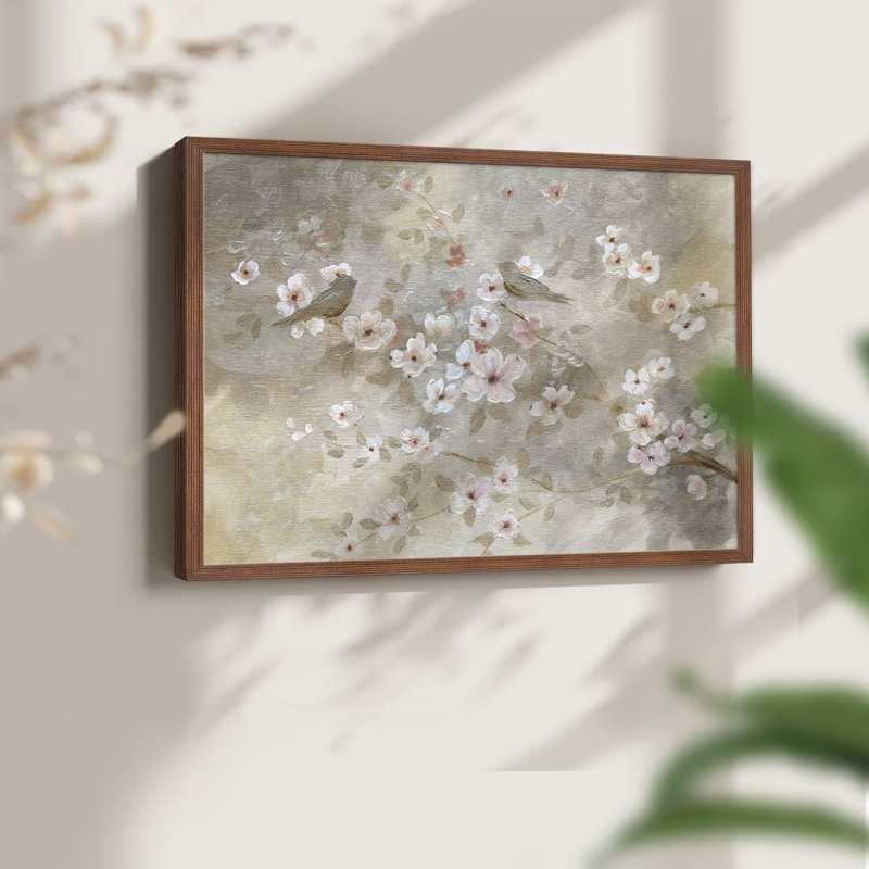 Early Spring -Framed Print - Restickable, H 8 po x l 10 po, Walnut