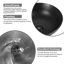 Bothwa Home 5.90"H Ceramic Textured Bowl-Shaped Vanity Sink, Stain Resistant, Scratch Resistant, Leak Resistant, Art Basin