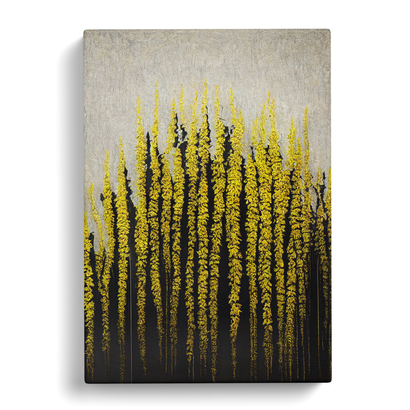 Weeping Willow Tree Abstract Vol.2 - Wrapped Canvas, 76cm H x 50cm W x 3cm D