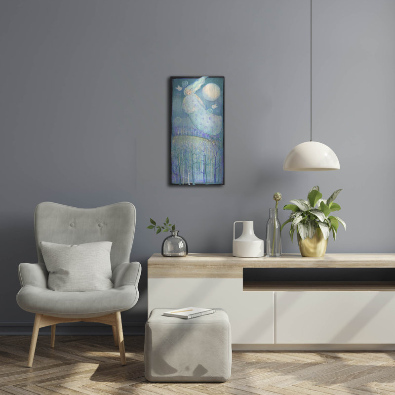  «Moondancer» par Sue Davis, art mural en métal, 12 po x 24 po, H 24 po x l 12 po