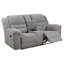 Sebring Grey 2-piece Upholstered Reclining Sofa Set