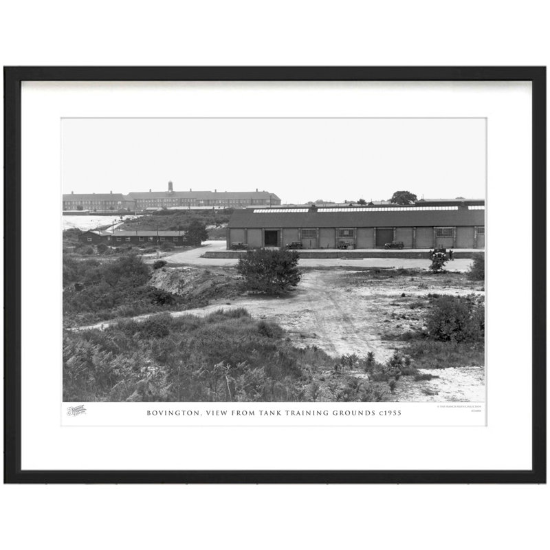 Bovington, View From Tank Training Grounds C1955 by Francis Frith - Single Picture Frame Print, 28cm H x 36cm W x 2.3cm D