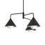 Ireland 3 Light Metal Geometric Chandelier-2042363919