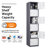 15 Wide Steel Storage Locker with 6 Doors for Employees School Gym Home Office Garage-69177828