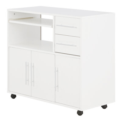 Seyma Wood Kitchen Cart
