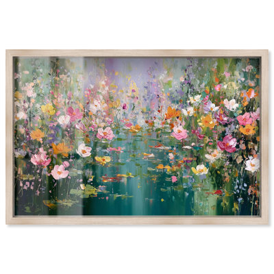 Œuvre d'art colorée et pittoresque, Art floral coloré par Art Remedy