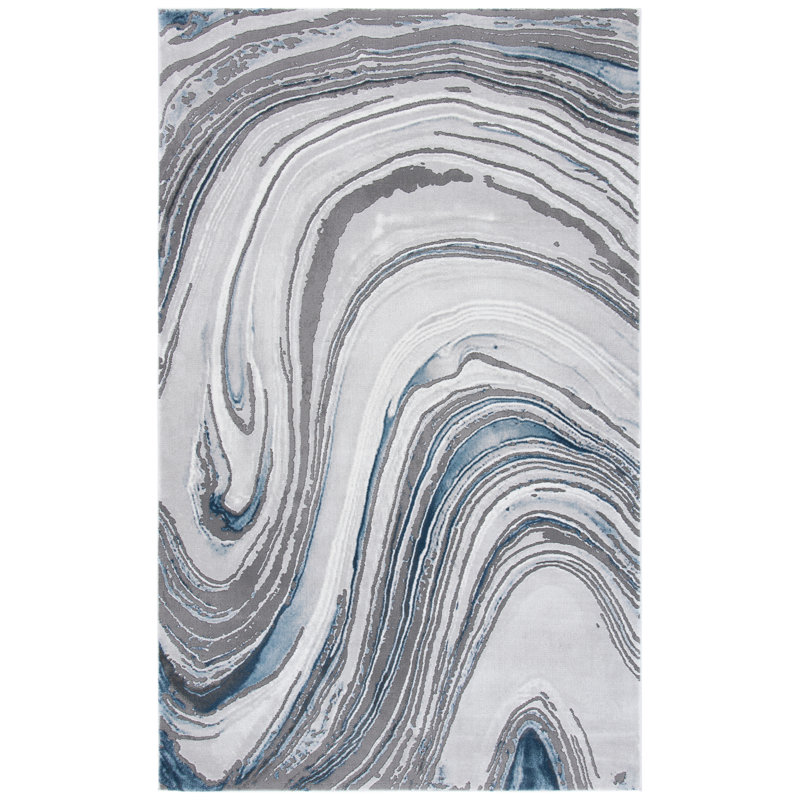 Tapis abstrait Craft Performance, Rectangle 2 pi 7 po x 5 pi
