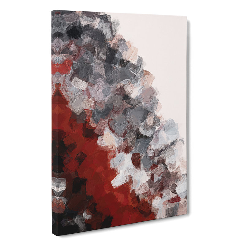 Flowing By Abstract - Wrapped Canvas, 50cm H x 35cm W x 3cm D