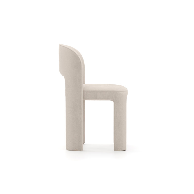 Overlap Upholstered Dining Chair