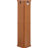 Exquisite Oak Corner Curio Cabinet With Glass Door & Shelves Display Shelving-2004326845