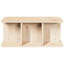 Coffee Table Solid pine wood Rustic Pine Wood Living Room Rectangular-844051793