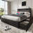 Comfortable Full-Size Bed Frame With Multiple Functionalities For Superior Sleep