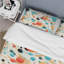 Ensemble de housse de couette à pois Futurist Polka Nexus VI-434147240