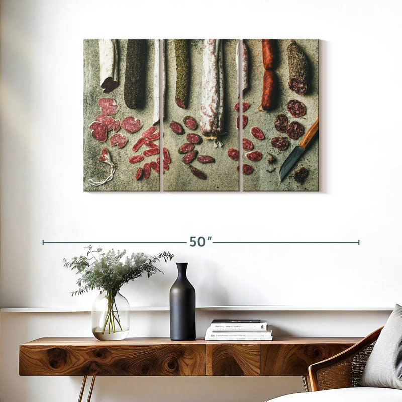 Yarlin Meat, 24" H x 38" W