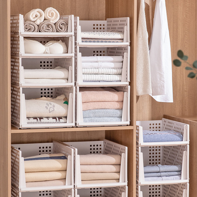 Lemuella Stackable Drawers, 9.7" H x 13.4" W x 17.1" D