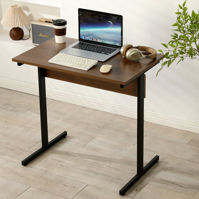 Computer Gaming Table Metal Base Writing Desk by Inbox Zero